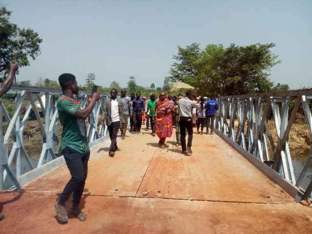 The steel bridge at Baffokrom